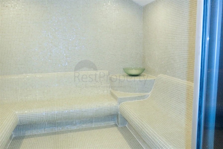 Luxuswohnung mit Meerblick und voller Infrastruktur im Herzen von Konakla 