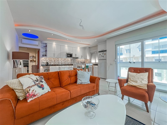 Möblierte Zweizimmerwohnung im Stadtteil Mahmutlar