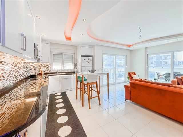 Möblierte Zweizimmerwohnung im Stadtteil Mahmutlar