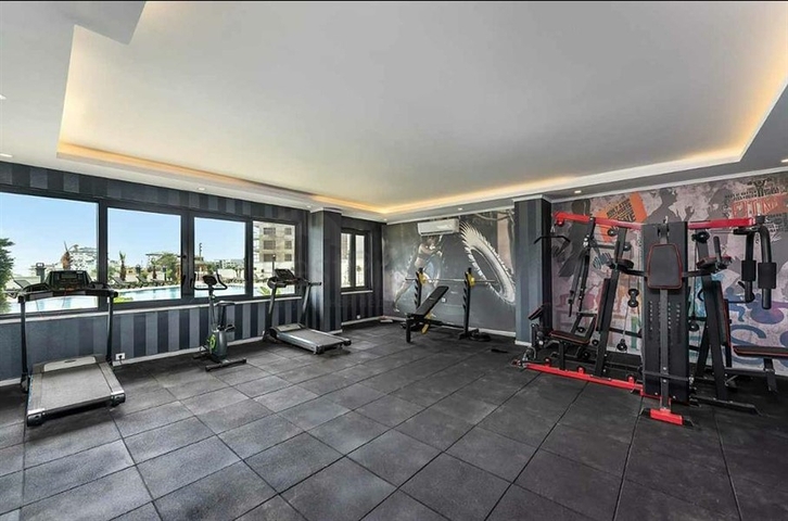 1+1 Apartment in einem neuen Komplex im Stadtteil Avsallar