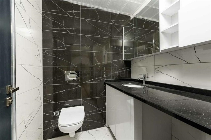 1+1 Apartment in einem neuen Komplex im Stadtteil Avsallar