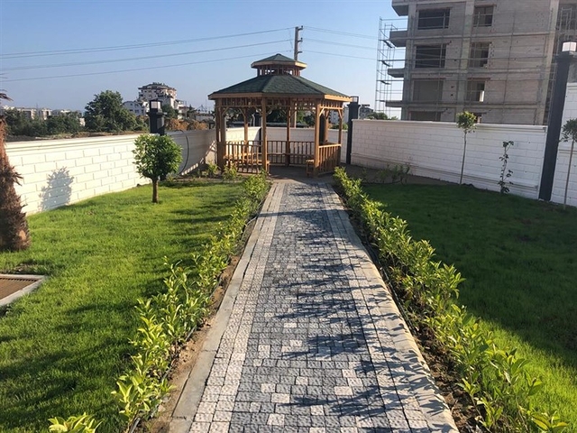 1+1 Apartment in einem neuen Komplex im Stadtteil Avsallar