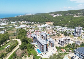 1+1 Wohnung im neuen Avsallar-Komplex