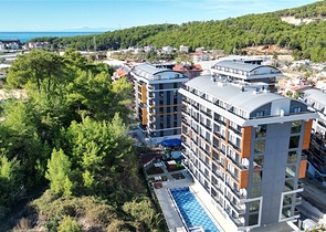 1+1 Wohnung im neuen Avsallar-Komplex