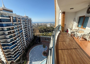 1+1 Wohnung mit Möbeln 