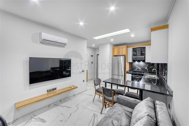 Zweizimmerwohnung in einem neuen Projekt mit entwickelter Infrastruktur in Avsallar