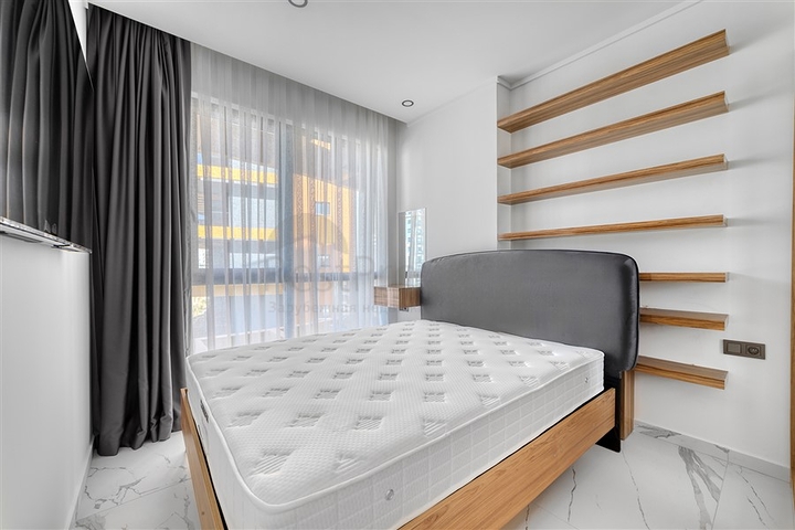 Zweizimmerwohnung in einem neuen Projekt mit entwickelter Infrastruktur in Avsallar