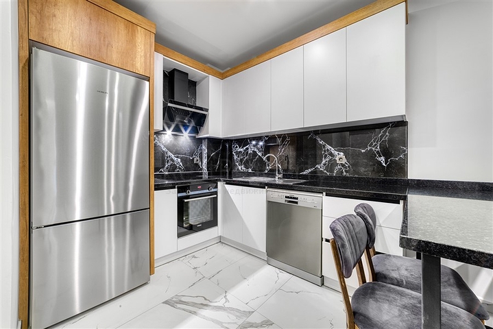 Zweizimmerwohnung in einem neuen Projekt mit entwickelter Infrastruktur in Avsallar