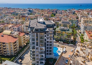 Zweizimmerwohnung im Herzen von Alanya