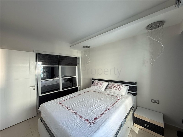 Zweizimmerwohnung in einer Elite Anlage des Bezirks Mahmutlar/Alanya