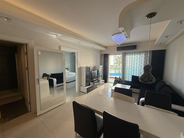 Zweizimmerwohnung in einer Elite Anlage des Bezirks Mahmutlar/Alanya