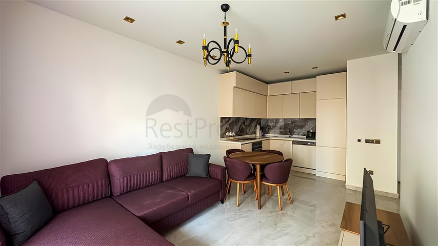 1+1 Wohnung in einem Premium-Komplex im Zentrum von Alanya