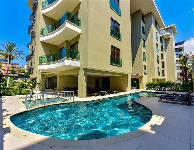 1+1 Wohnung in einem Premium-Komplex im Zentrum von Alanya