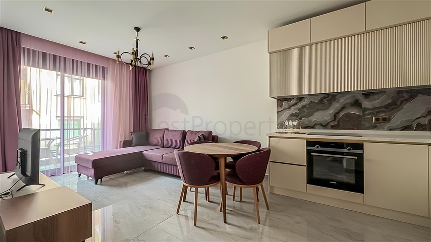 1+1 Wohnung in einem Premium-Komplex im Zentrum von Alanya