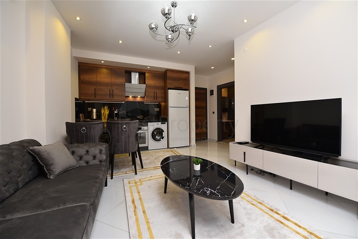 Zweizimmerwohnung mit Panoramablick auf die Berge 