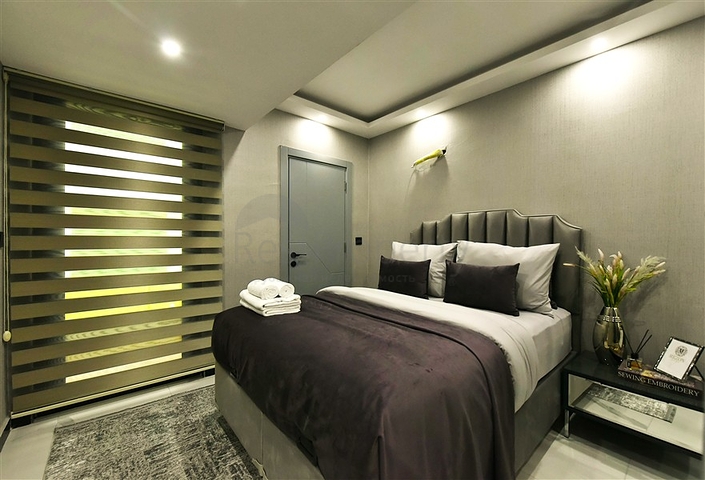 Zweizimmerwohnung 200 m vom Meer entfernt in der Nähe von Kleopatra Beach 