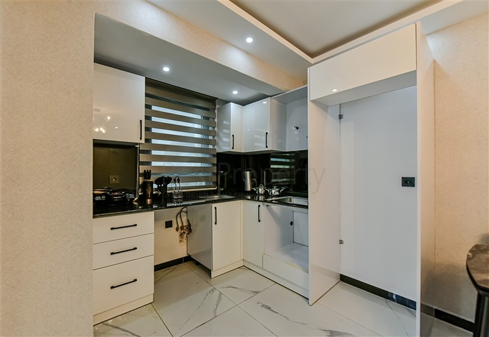 Zweizimmerwohnung 200 m vom Meer entfernt in der Nähe von Kleopatra Beach 