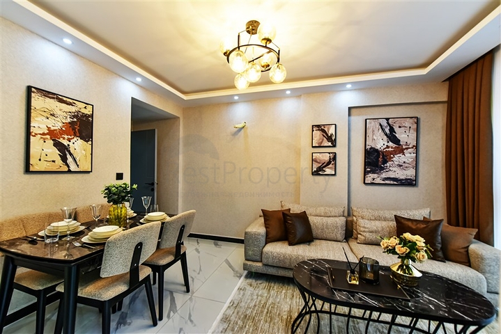 Zweizimmerwohnung 200 m vom Meer entfernt in der Nähe von Kleopatra Beach 