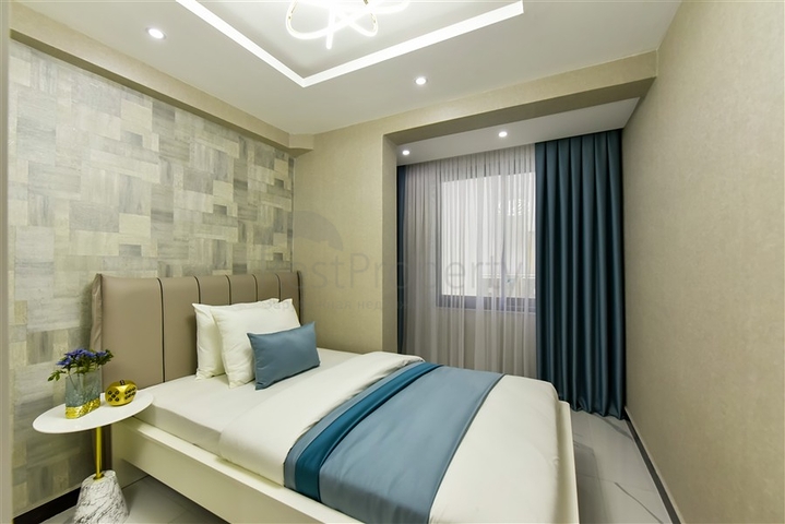 Zweizimmerwohnung 200 m vom Meer entfernt in der Nähe von Kleopatra Beach 