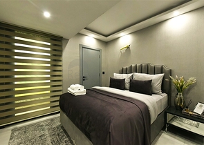 Zweizimmerwohnung 200 m vom Meer entfernt in der Nähe von Kleopatra Beach 