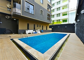 Zweizimmerwohnung 200 m vom Meer entfernt in der Nähe von Kleopatra Beach 