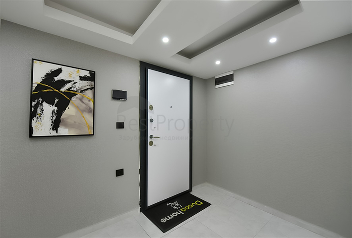 Moderne, neue Wohnung 2+1 im Cleopatra-Viertel von Alanya