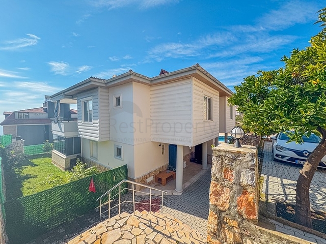 Verkauf einer Villa mit Meerblick in Alanya | 3 Schlafzimmer, 170 m2