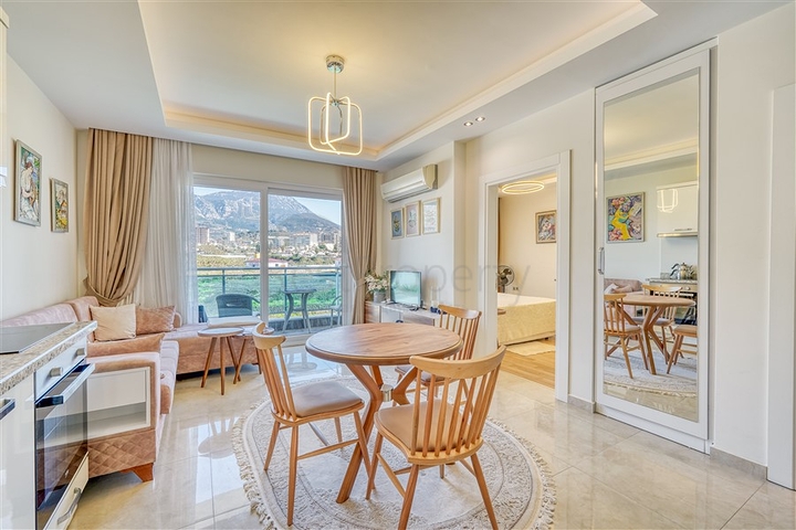 Möblierte Wohnung im Stadtteil Mahmutlar