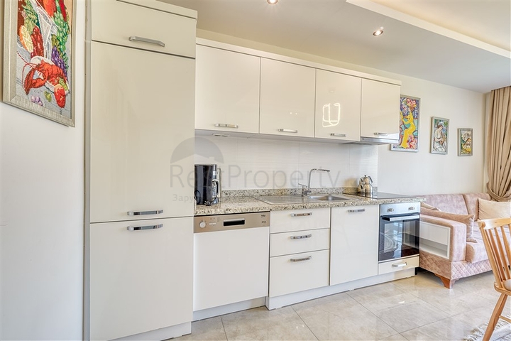 Möblierte Wohnung im Stadtteil Mahmutlar