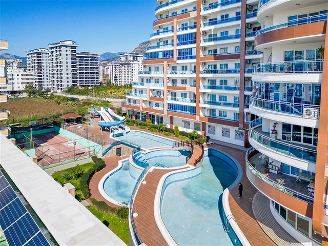 Möblierte Wohnung im Stadtteil Mahmutlar