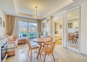 Möblierte Wohnung im Stadtteil Mahmutlar