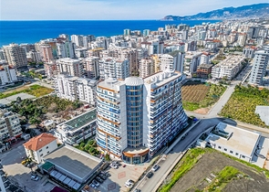 Möblierte Wohnung im Stadtteil Mahmutlar