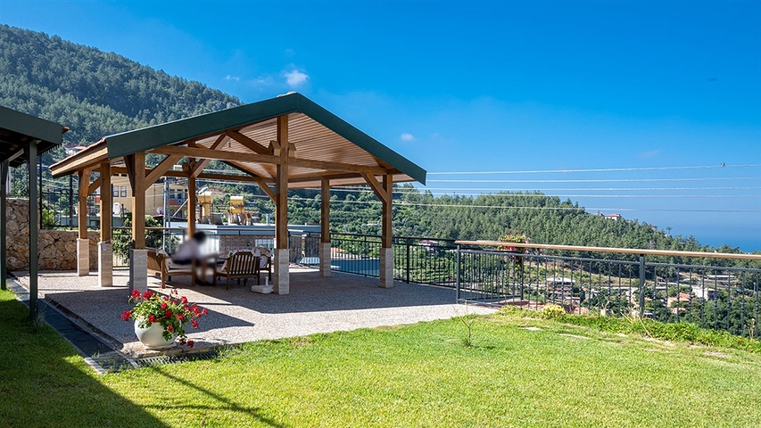 Traumhaus 4+1 in Alanya am Meer / Möglichkeit zur Staatsbürgerschaft