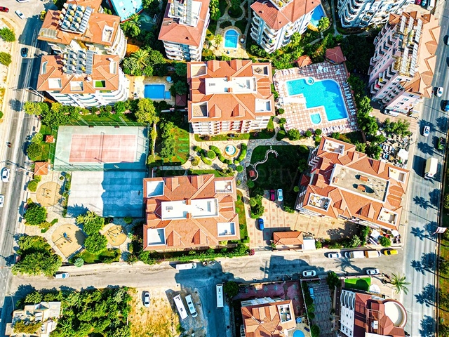 Geräumige Wohnung 2+1 in Oba/Alanya