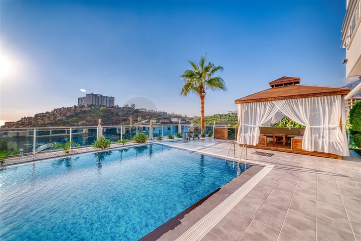 Die geräumige Villa mit Meerblick ist die perfekte Kombination aus Luxus und Gemütlichkeit