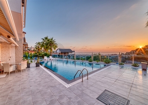 Die geräumige Villa mit Meerblick ist die perfekte Kombination aus Luxus und Gemütlichkeit