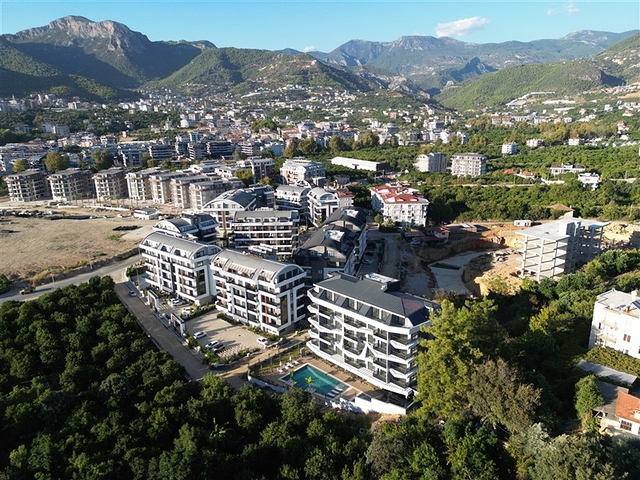Moderne Apartments mit kompletter Infrastruktur in einer der besten Gegenden von Alanya