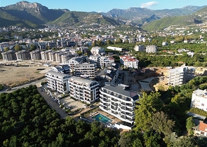 Moderne Apartments mit kompletter Infrastruktur in einer der besten Gegenden von Alanya