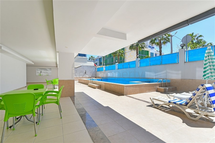 Möblierte Wohnung im Zentrum von Alanya