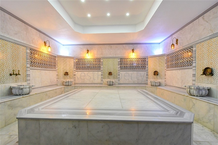 Schickes, möbliertes Penthouse 2+1 in Mahmutlar/Alanya