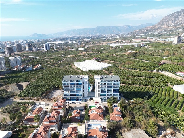 Schickes, möbliertes Penthouse 2+1 in Mahmutlar/Alanya