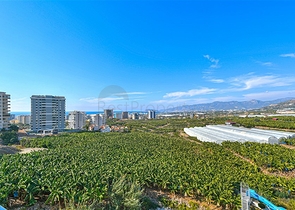 Schickes, möbliertes Penthouse 2+1 in Mahmutlar/Alanya