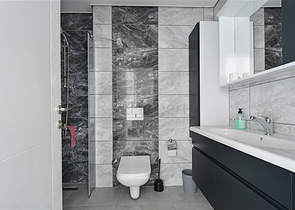 Schickes, möbliertes Penthouse 2+1 in Mahmutlar/Alanya