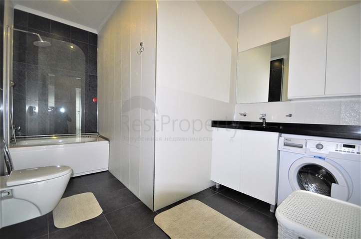 2+1 Apartment in einem Komplex, 50 m vom Strand von Kargicak entfernt