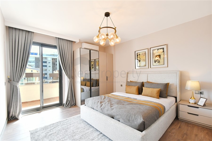 Sehr schicke drei-Zimmer-Wohnung in der Gegend von Tosmur