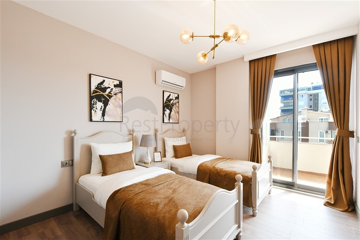 Sehr schicke drei-Zimmer-Wohnung in der Gegend von Tosmur