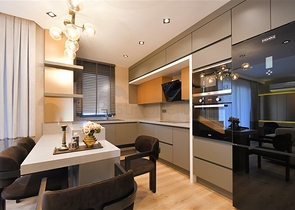 Sehr schicke drei-Zimmer-Wohnung in der Gegend von Tosmur