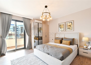 Sehr schicke drei-Zimmer-Wohnung in der Gegend von Tosmur