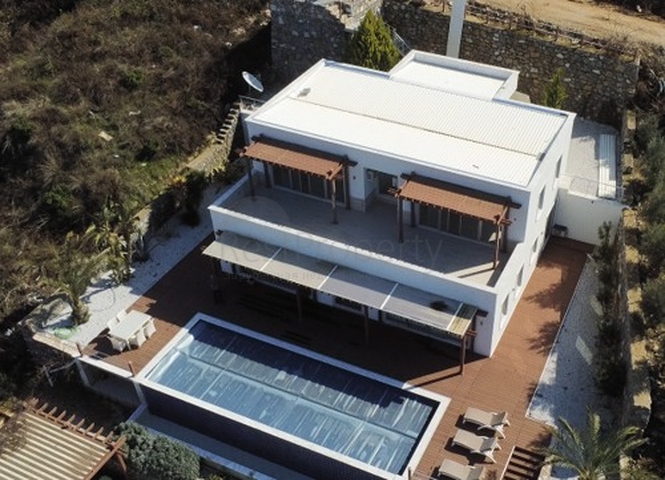 Traumhafte alleinstehende Villa mit Meerblick in Kargicak/Alanya