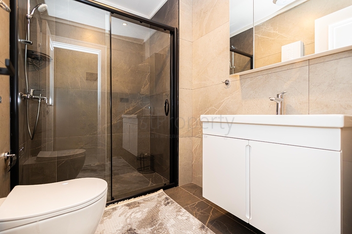 Gemütliche 1+1 Wohnung in der Nähe von Kleopatra Beach